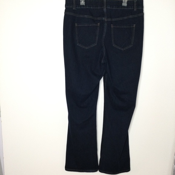 Lane Bryant Straight Leg Jeans Dark Size 18 Long - Picture 6 of 10
